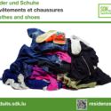 Plakat : Altkleider und Schuhe