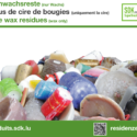 Plakat : Kerzenwachsreste