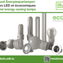 Plakat : LED- und Energiesparlampen