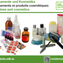 Plakat : Medikamente und Kosmetika
