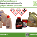 Plakat : Schadstoffverpackungen
