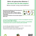 Plakat : Batterien